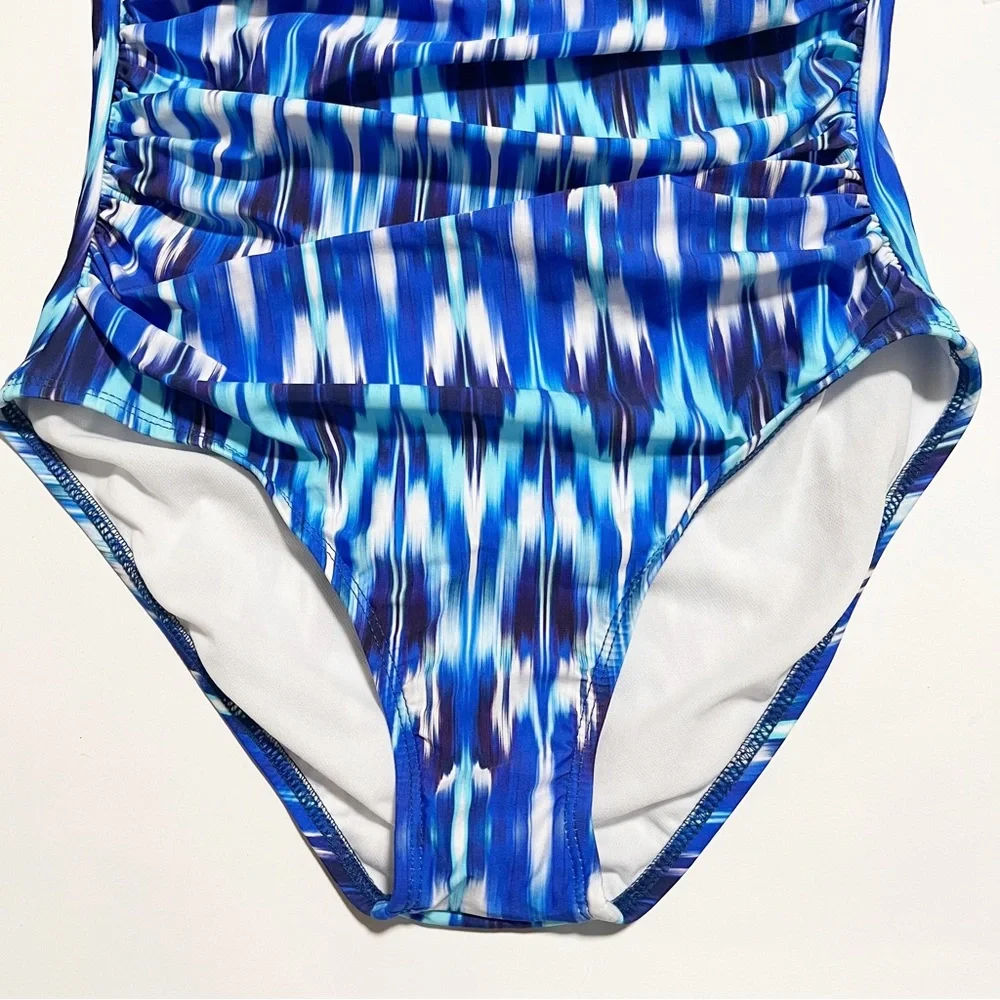 NEW Athena Twist Bandeau Halter Swimsuit